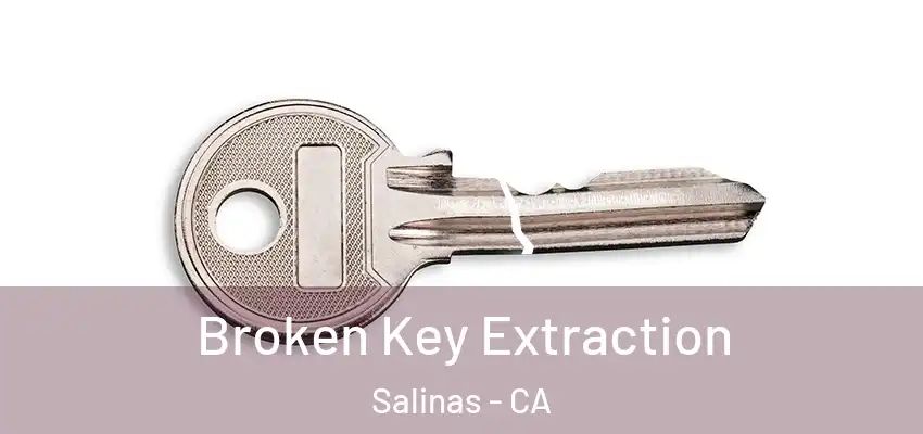 Broken Key Extraction Salinas - CA