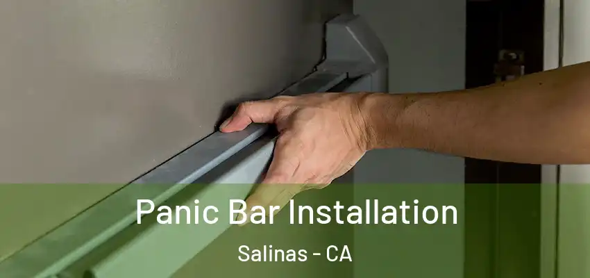  Panic Bar Installation Salinas - CA